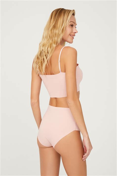 Y Ksek Bel Basic Lazer Kesim Bikini K Lot L Paket Cottonhill