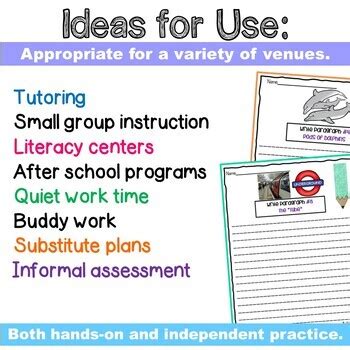 MIX IT UP PARAGRAPHS by Jackie Crews | TPT