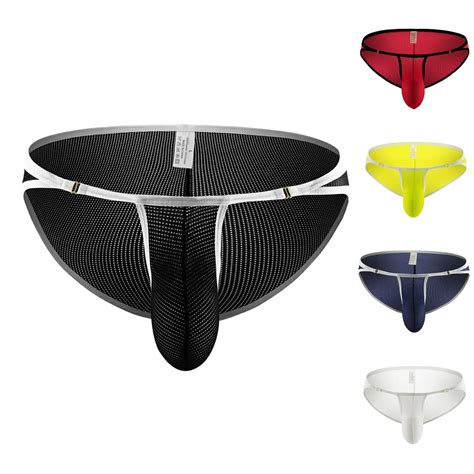 Man Undrewear Men S Gay Briefs U Convex Pouch Underpants Calzoncillo Slip Hombre Breathable Low