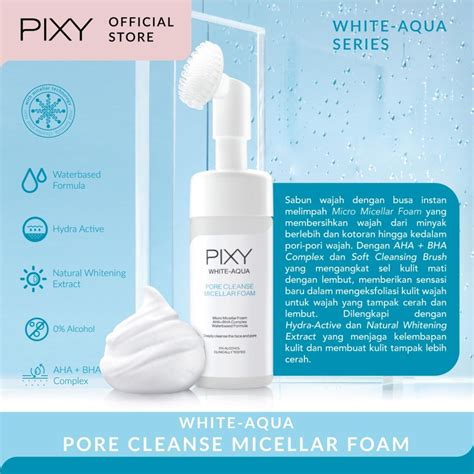 PIXY White Aqua Pore Cleanse Micellar Foam 110ml