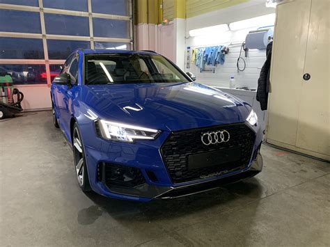 Rs4 B9 Bleu Nogaro S4 B9 Rs4 B9 Depuis 2015 Audipassion