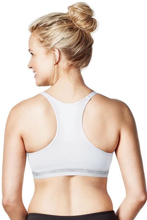 Bravado Designs Original Nursing Bra In White