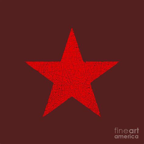 Vintage Look Russian Red Star Drawing By Tantri Nabila Zulaika Fine Art America