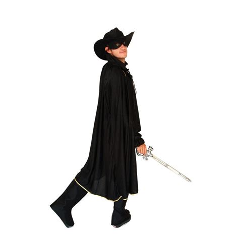 Halloween Costume Masquerade Zorro Whole Set Cosplay Clothing For Men