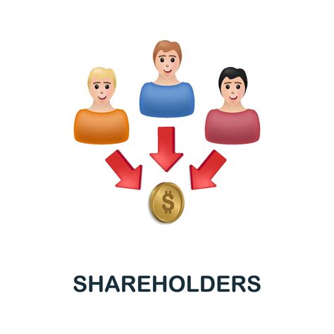 Shareholders Icon D Illustration From Crowdfunding Collection