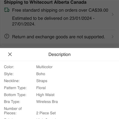 SHEIN Swim Shein Swim Classy Plus Size Floral Print Swimsuit Bikini High Rise Nwt X Poshmark