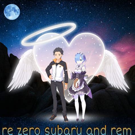 re zero subaru and rem | Anime Amino