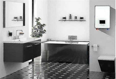 220v 6500w Electric Hot Water Heater Tankless Instant Heating Set Bathroom Self Nozzle Fruugo UK