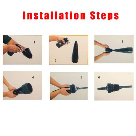 how to install a cv boot