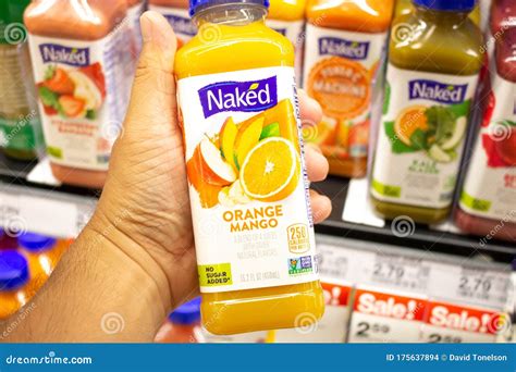 Naked Juice Editorial Stock Image Image Of Refrigerator