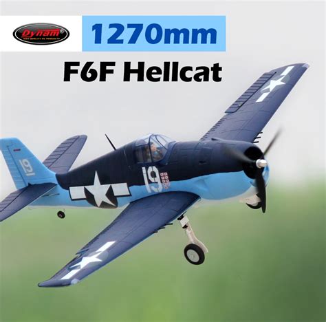 Dynam F F Hellcat V Mm Wingspan Epo Warbird Rc Airplane Pnp With