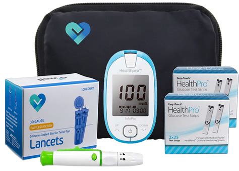 easy touch healthpro glucose monitoring system riteway subscription