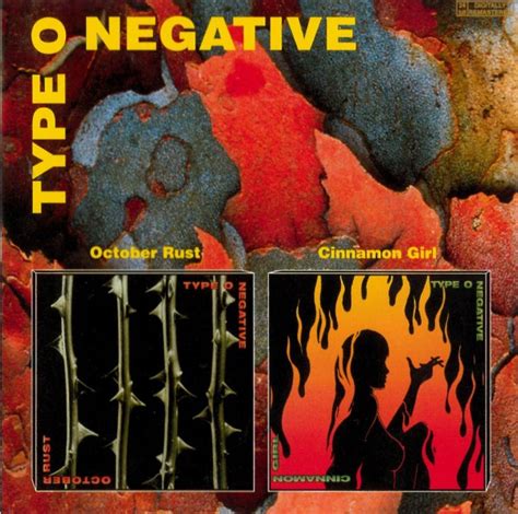 Type O Negative October Rust Cinnamon Girl 2005 Cd Discogs