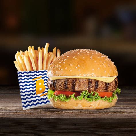 Combo Cheese Hamburguesa Con Queso Y Papas Bembos