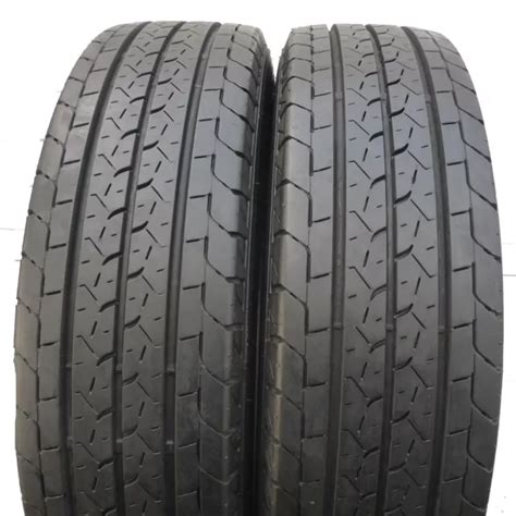 2 X BRIDGESTONE 195/75 R16 C 107/105R Duravis R660 pneus été 2017 7 mm ...