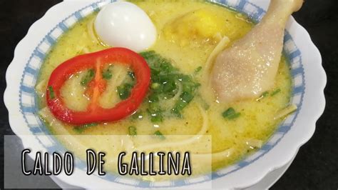 COMO PREPARAR CALDO DE GALLINA PERUANO YouTube