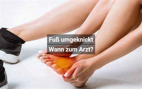 Fuß umgeknickt – Wann zum Arzt? | praktischArzt.at