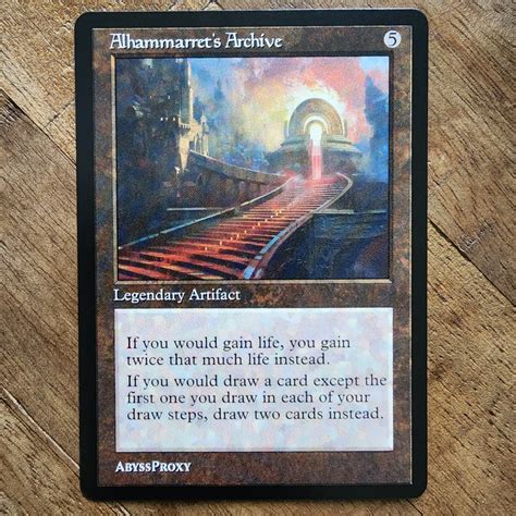 Alhammarret S Archive A Mtg Proxy Abyss Proxy Shop Enhance Your Commander And Edh Decks