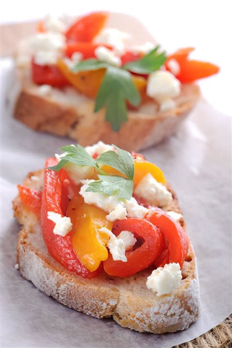 Toasts apéritifs aux légumes recette facile et rapide Un jour une