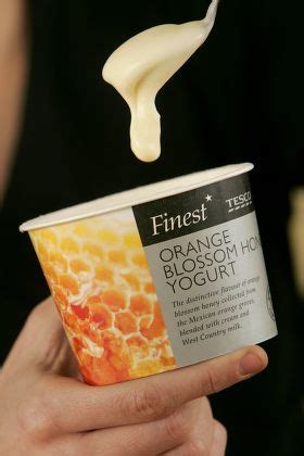Woman Eating Tesco Finest Yogurt Editorial Stock Photo - Stock Image ...