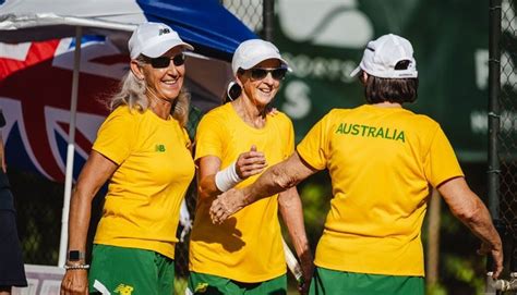 clubspark tennis seniors australia australian teams