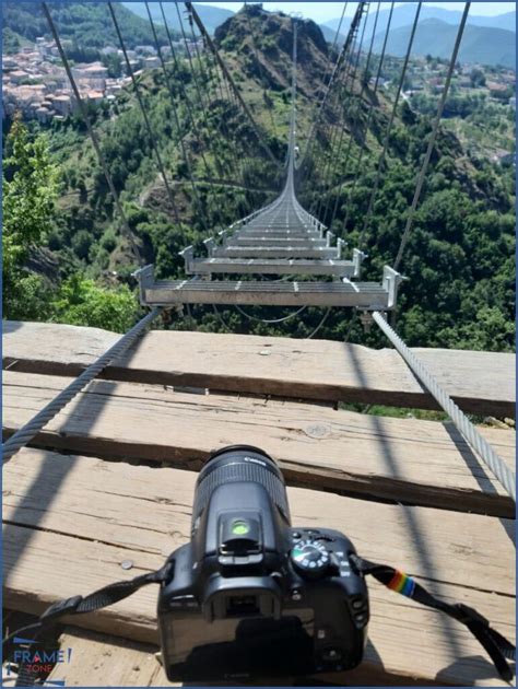 Ponte Alla Luna Di Sasso Di Castalda Ponte Tibetano Frame Zone