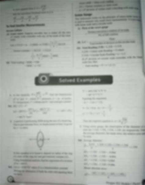 Solution Units And Measurements Short Notes For Jee Main Studypool