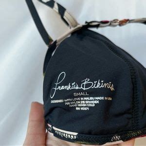 Frankie S Bikinis Swim Frankies Bikini Black Lotus Flower Valentina