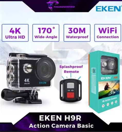 Kamera Aksi 4k Ultra Hd Asli Eken H9r H9 30m Tahan Air 44 Off