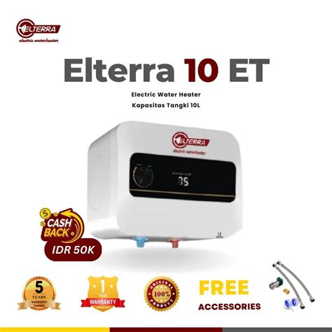 Jual Pemanas Air Kamar Mandi Listrik Water Heater Listrik Elterra