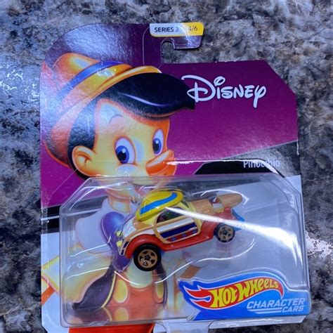 Disney Toys Disney Pinocchio Hot Wheels Character Car Series Poshmark