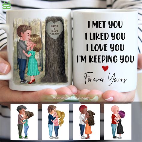 Couple Mug I Met You I Liked You I Love You Im Keeping You