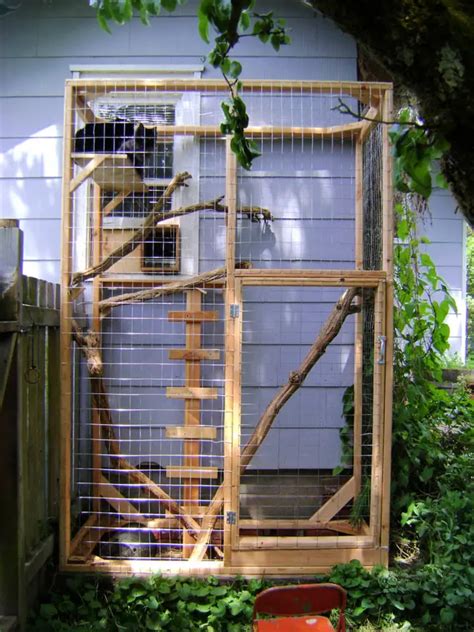 30 Free Diy Catio Plans Diy Outdoor Cat Enclosure