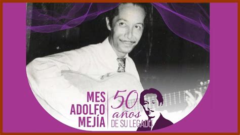 ‘adolfo Mejía Y Cartagena Vínculo De Letras Y Melodías Un Concierto