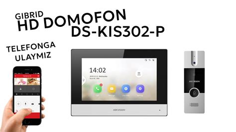 Hikvision Gibrid Hd Domofon Ds Kis P Sozlash Va Telefonga Ulash