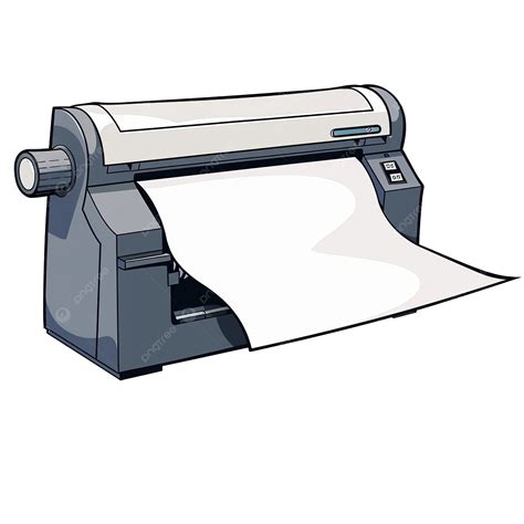 Digital Printer Paper Cartoon Digital Printer Paper Png Transparent