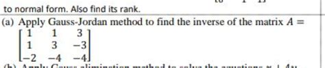 how to find inverse of a 2x2 matrix 9