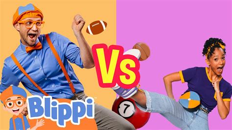 Blippi Vs Meekah Learning New Sports Best Friend Adventures