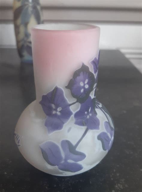 Emile Gall Vase Aux Hortensias Art Nouveau