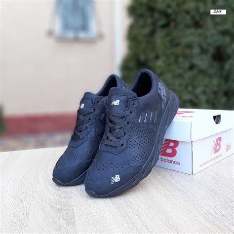 Купить Нью Баланс Весенние кроссовки мужские черные New Balance ...