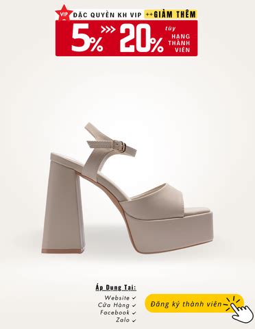 Giày Màu Nude Giày Cao Gót Nude Giày Búp Bê Nữ Màu Kem Giày Nữ Merly