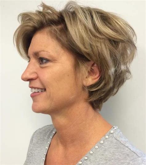 Short Hairstyles For Fine Hair Over 50 Long Face