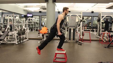 Db Front Foot Elevated Reverse Lunge Youtube