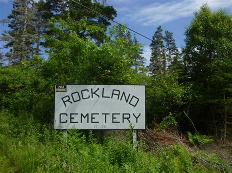 Rockland Cemetery En Rockland Nova Scotia Cementerio Find A Grave