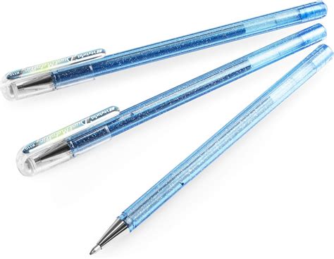 Pentel K110 Dmnx Hybrid Dual Metallic Gelroller Glitzer Gel