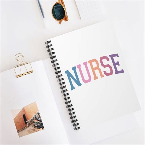 Nurse Notebook Nurse Journal Aesthetic Nurse Notebook Nursing