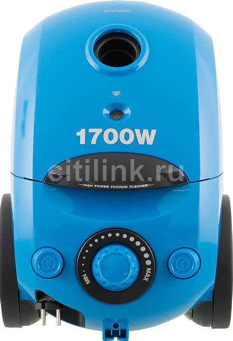 Пылесос Daewoo RC-6880SA, синий/черный - купить в Ситилинк | 670450