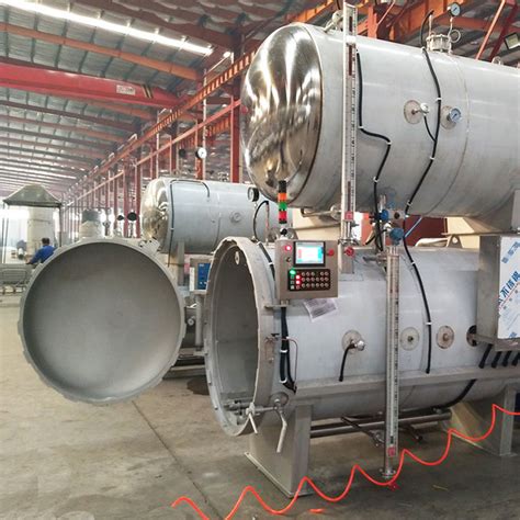 High Efficency Stainless Steel High Pressure Sterilizer Food Beverage