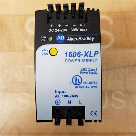 Allen Bradley Xlp E Power Supply Module Series A Vdc W