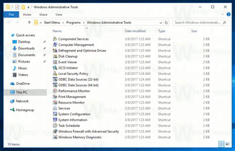How to Open Administrative Tools in Windows 10